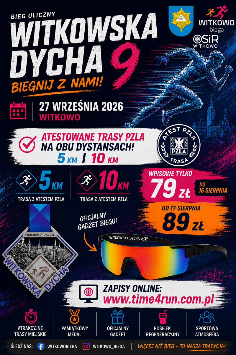 IX Bieg Uliczny Witkowska Dycha